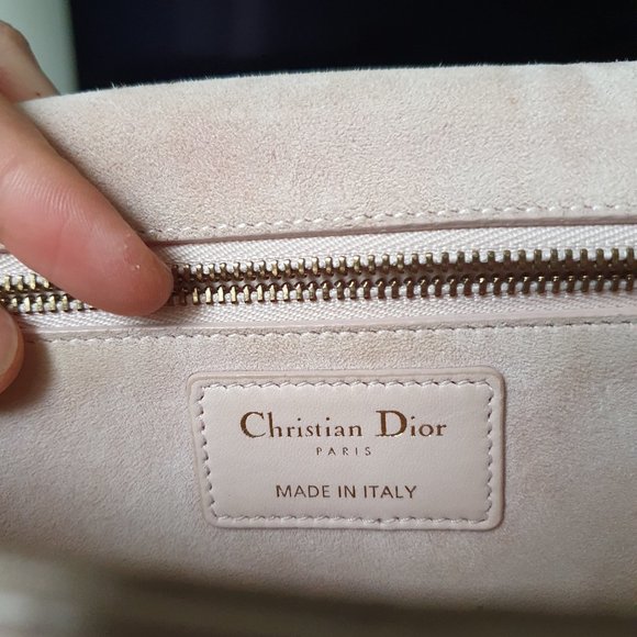 Soft Pink Dioraddict Leather Bag - Picture 6 of 14